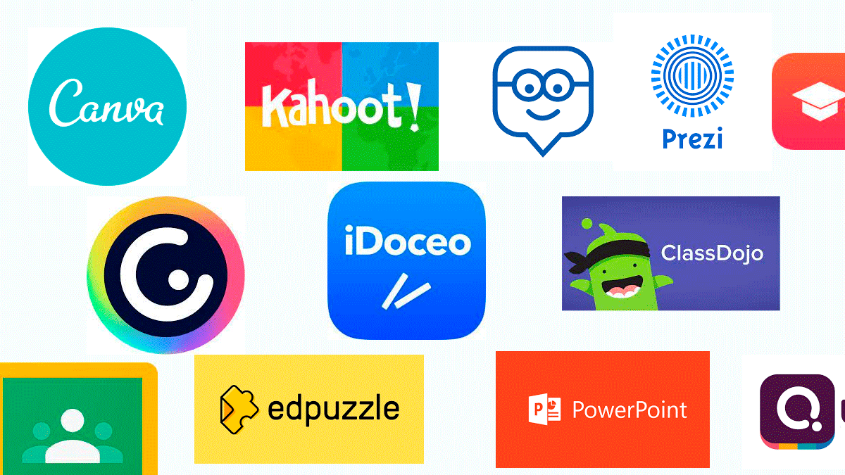 imagen con referencias de herramientas digitales